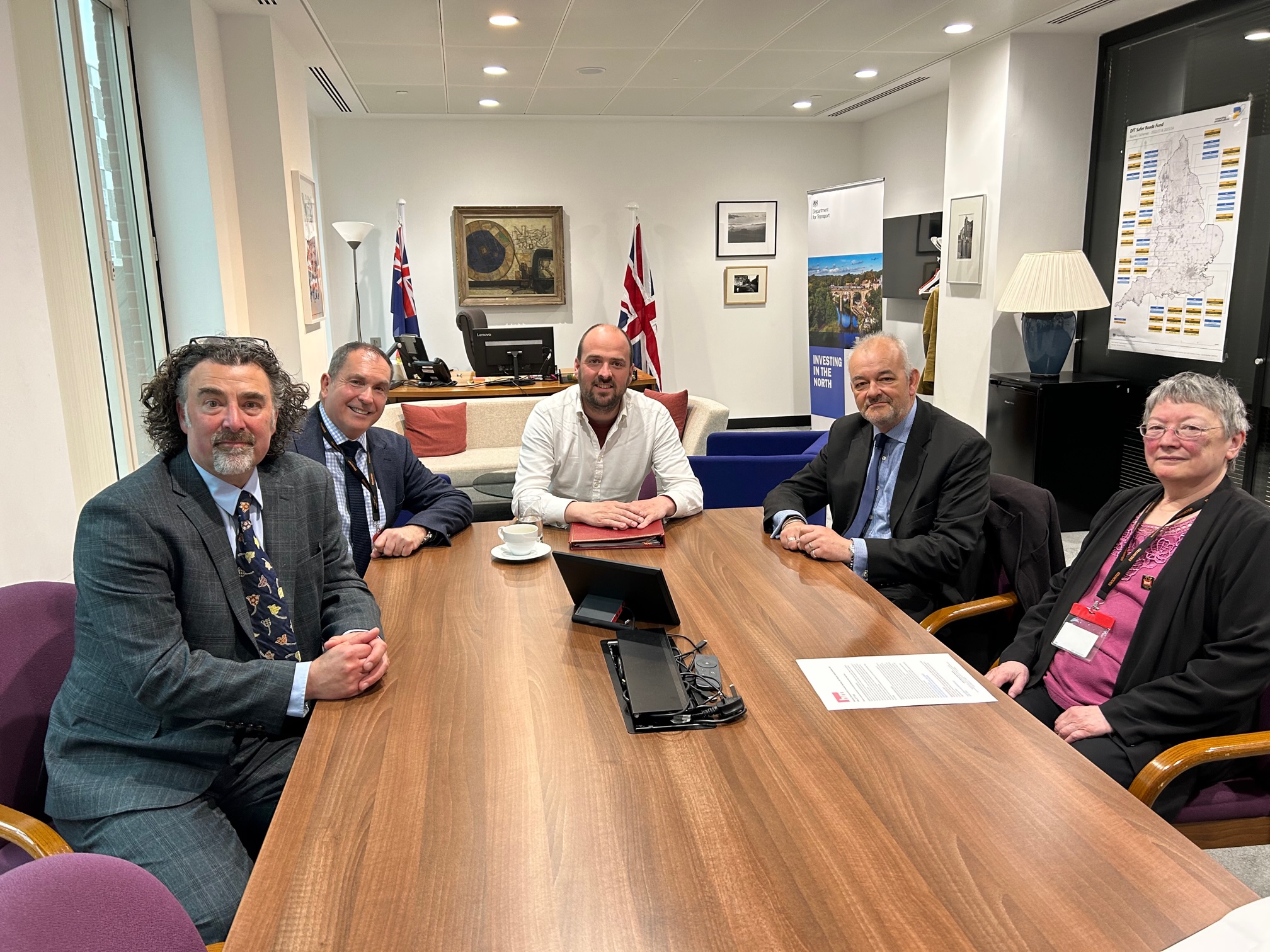 TRF meets the Minister of Transport Trail Riders Fellowship